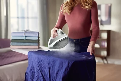 Philips 5000 Series Garų lygintuvas DST5010/10 2400 W galia 40 g/min nenutrūkstamas garas 160 g garo pripūtimas SteamGlide Plus aprašymas - Prekės nuotrauka