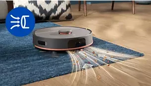 Dulkių siurblys-robotas Philips HomeRun 5000 serija, sausas ir drėgnas valymas, XU5000/10 aprašymas - Prekės nuotrauka