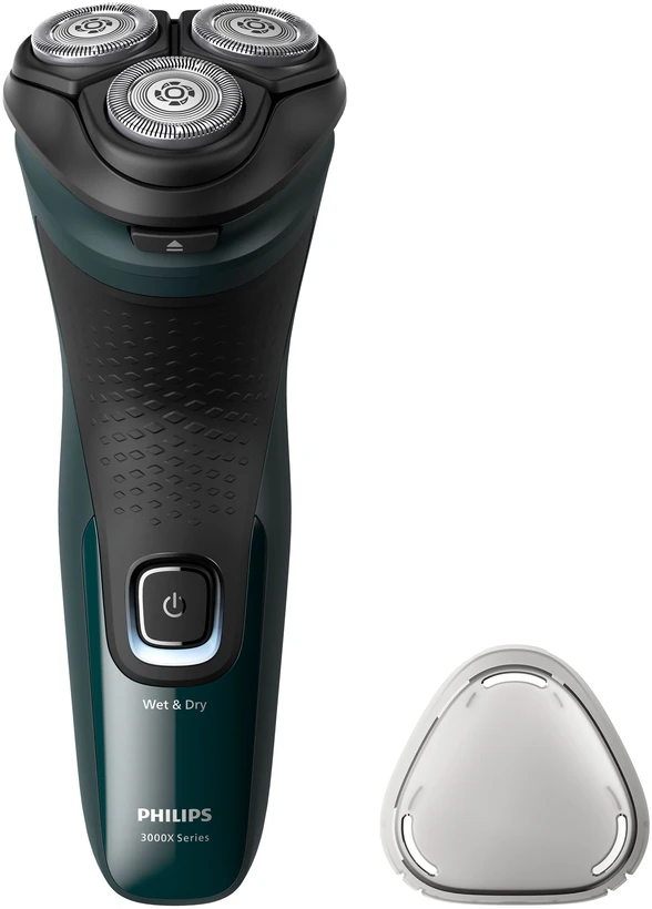 Drėgnojo ir sausojo skutimo elektrinė barzdaskutė Shaver 3000X Series (Pažeista pakuotė)