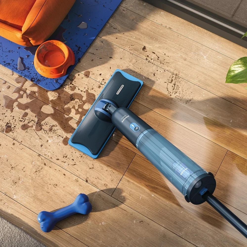 Philips OneUp elektrinė grindų šluota XV3101/01 (Pažeista pakuotė)