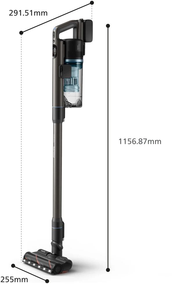 Philips 7000 serijos belaidis dulkių siurblys-šluota XC7163/01 (Pažeista pakuotė)