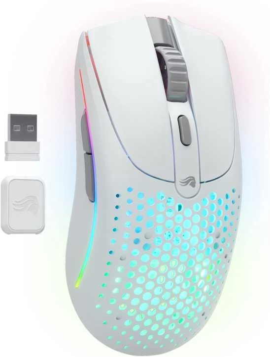 Glorious Model O 2 Matte Baltas Wireless (Balta Matinė) Belaidė Žaidimų Pelė
