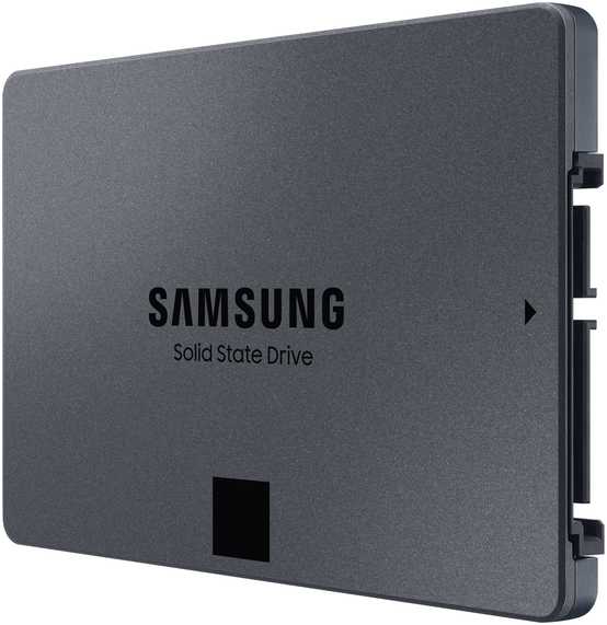 Kietasis diskas  SSD SAMSUNG 870 QVO/1TB/Rašymo greitis 530 MBytes/sec/Skaitymo greitis 560 MBytes/sec/2,5"/TBW 360 TB/MTBF 1500000 hours/MZ-77Q1T0BW