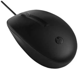 Hewlett Packard (HP) HP 125 USB Pelė su laidu, Sanitizable - Juodas (BULK of 120 pcs)