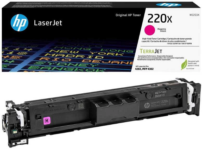 Hewlett Packard (HP) HP 220X originali Magenta LaserJet dažų kasetė