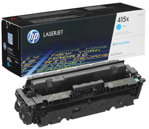 Hewlett Packard (HP) HP (W2031X, 415X), žydra kasetė