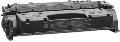 Hewlett Packard (HP) HP 80X High Yield Juodas Tonerio kasetė, 6900 puslapių, skirta LaserJet Pro 400 M425 serijai