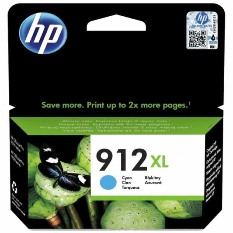 Hewlett Packard (HP) HP 912XL (3YL81AE) Rašalinė kasetė, Žydra