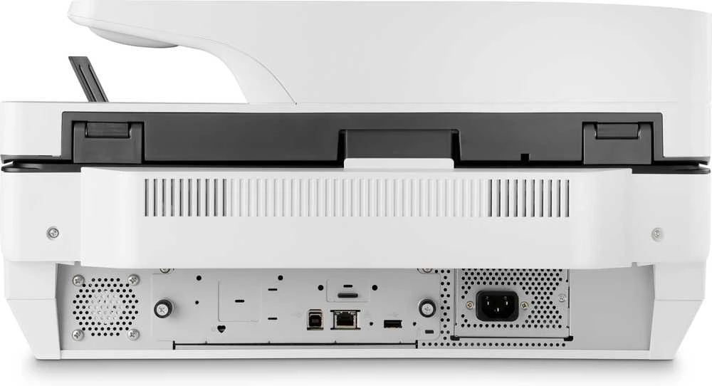 Skeneris Hewlett Packard (HP) HP Digital Sender Flow 8500 fn2 skaitytuvas / dokumentų darbo stotis – A3 spalvotas 600 dpi, plokščias / lapų tiekimo nuskaitymas, automatinis dokumentų tiektuvas, automatinis dvipusis, OCR / nuskaitymas į tekstą, 100 ppm, 10 000 puslapių per dieną
