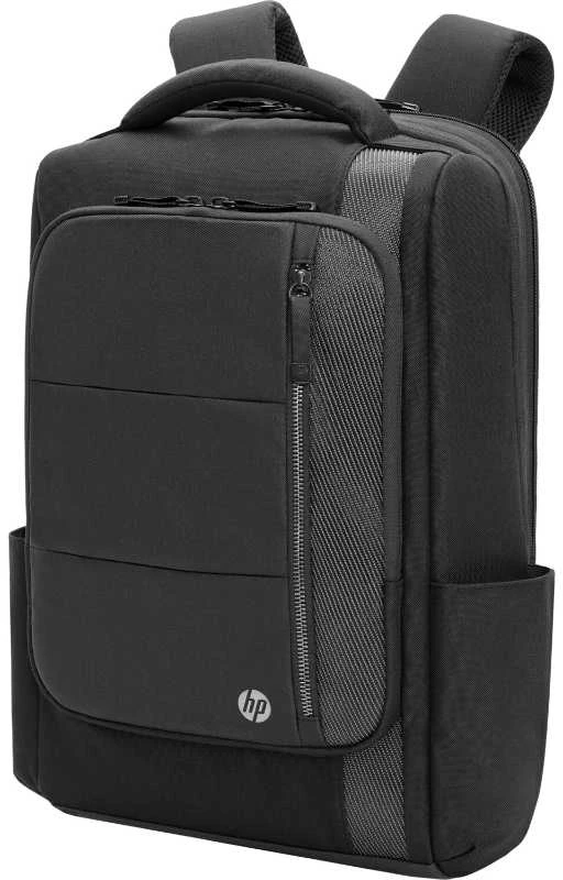 Hewlett Packard (HP) „HP Executive 16“ kuprinė, atspari vandeniui, išplečiama, su laidu per USB-C prievadą – juoda, pilka