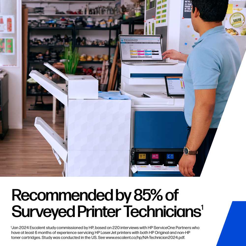 „Hewlett Packard“ (HP) ypač didelės talpos rausvai raudona tonerio kasetė su sutartimi, 5500 puslapių, su „TerraJet“ technologija, skirta HP Color LaserJet Pro 4201, Color LaserJet Pro 4203 spausdintuvams