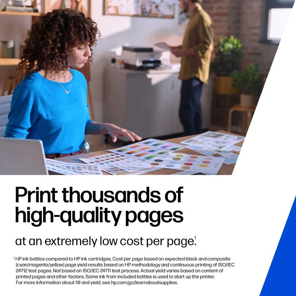 Hewlett Packard (HP) Originalus HP GT52 rašalo buteliukas, purpurinis