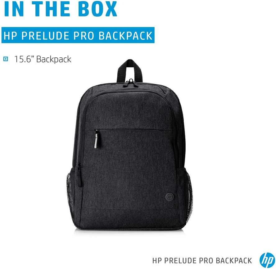 „Hewlett Packard“ (HP) „HP Prelude Pro Recycled 15.6“ kuprinė – tamsiai pilka