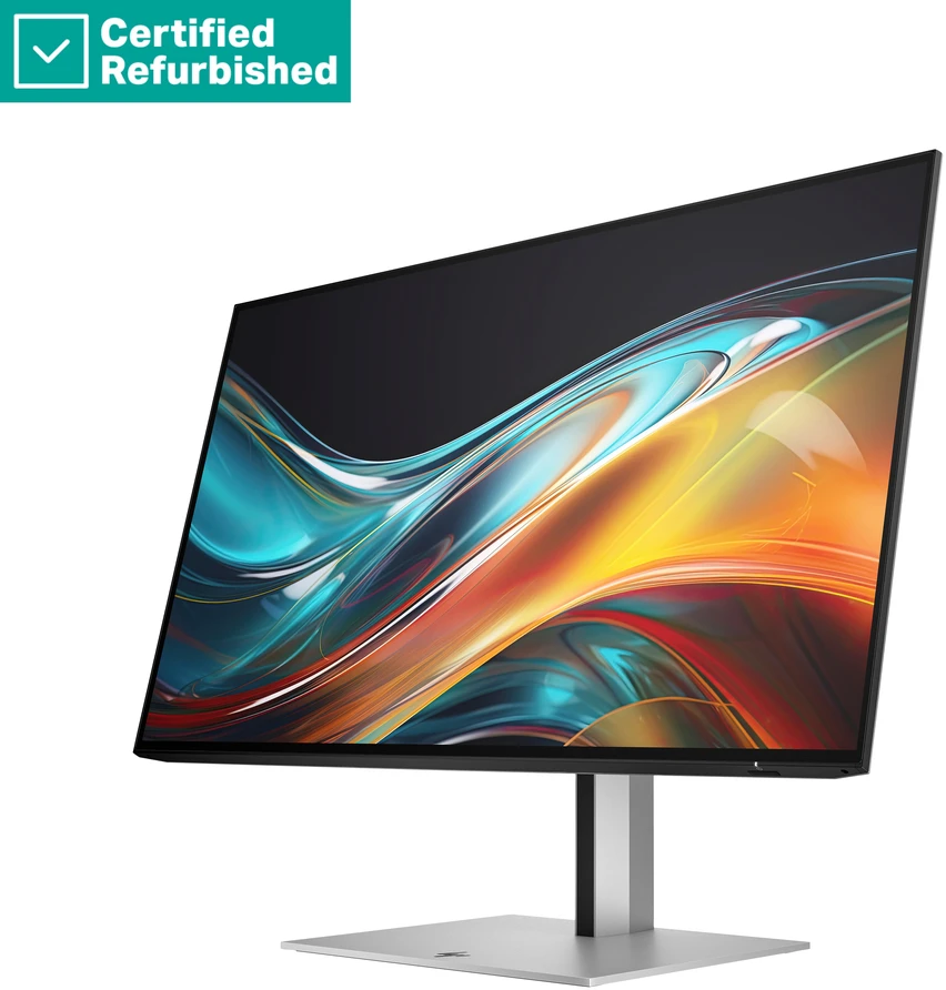 Hewlett Packard (HP) RENEW GOLD HP 724pf Series 7 Pro FHD Monitorius - 23.8" 1920x1080 FHD 300-nit 100Hz AG, IPS, HDMI/DisplayPort/DisplayPort-out, 4x USB-A, No, height adjustable/tilt/swivel/pivot, 1 metai (replaces Z24f G3) (Atnaujinta)