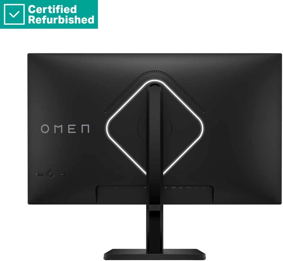 Hewlett Packard (HP) RENEW Sidabrinis HP OMEN 27k UHD Gaming Monitorius - 27" 3840x2160 UHD 400-nit 144 Hz AG, IPS, USB-C/2x HDMI/DisplayPort, 2x USB-A, speakers, height adjustable/tilt/pivot, 1 metai (Atnaujinta)