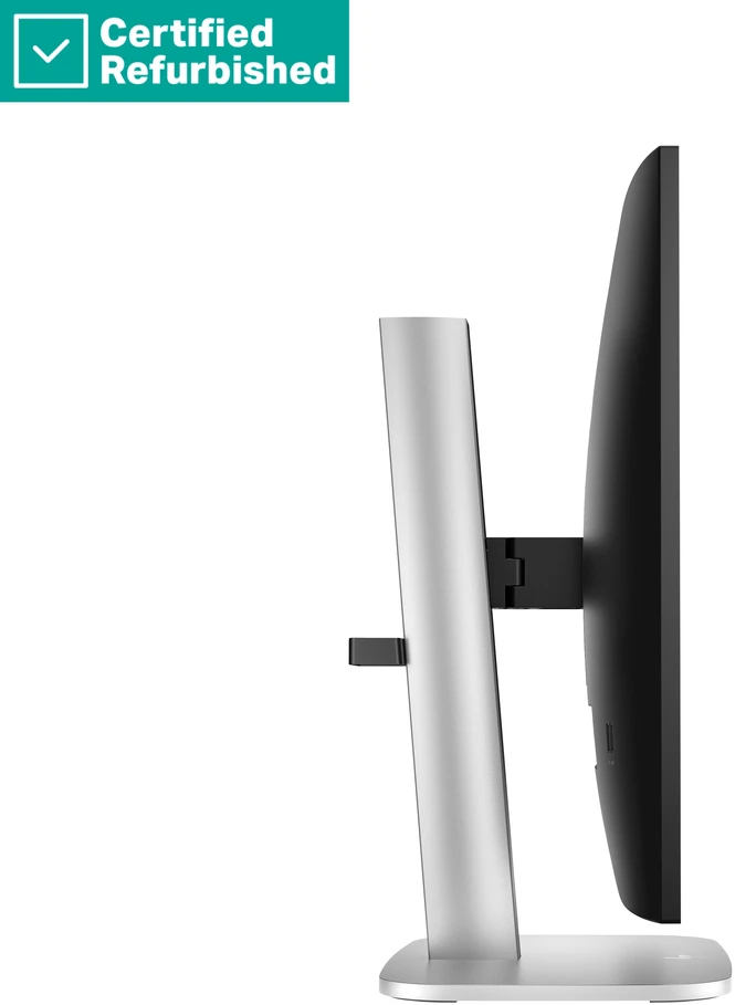 Hewlett Packard (HP) RENEW Sidabrinis HP 524pn Series 5 Pro WUXGA Monitorius - 24" 1920x1200 WUXGA 350-nit 100Hz AG, IPS, HDMI/DisplayPort, 4x USB-A, height adjustable/tilt/swivel/pivot, 1 metai (replaces E24i G4)