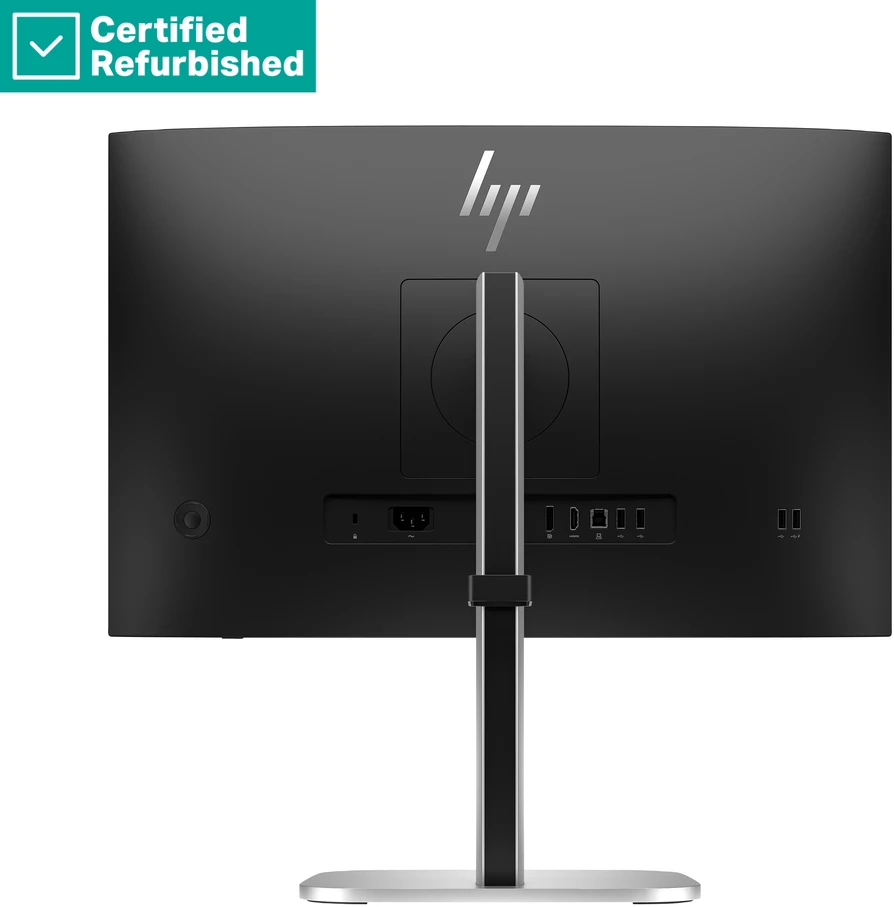 Hewlett Packard (HP) RENEW Sidabrinis HP 524pn Series 5 Pro WUXGA Monitorius - 24" 1920x1200 WUXGA 350-nit 100Hz AG, IPS, HDMI/DisplayPort, 4x USB-A, height adjustable/tilt/swivel/pivot, 1 metai (replaces E24i G4)