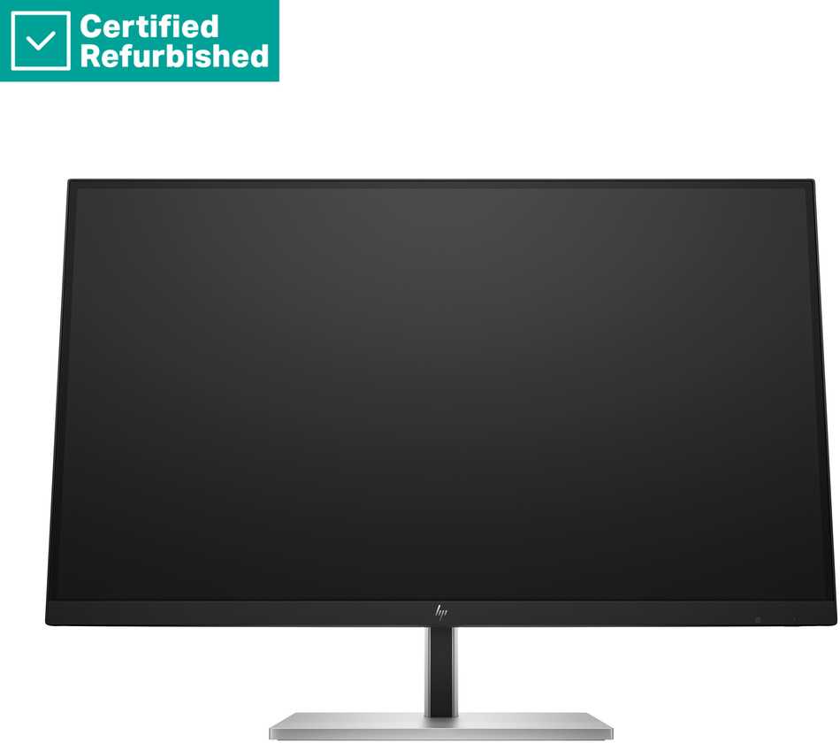 Hewlett Packard (HP) RENEW Sidabrinis HP E27k G5 4K Charging Monitorius - 27" 3840x2160 UHD 350-nit 60Hz AG, IPS, USB-C(65W)/USB-C(15W)/HDMI/DisplayPort, 3x USB-A, speakers, RJ-45 LAN, height adjustable/tilt/swivel/pivot, 1 metai (Atnaujinta)
