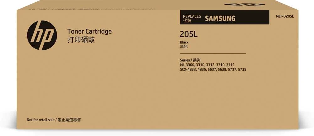 Hewlett Packard (HP) Toneris HP Samsung MLT-D205L/ELS Juodas | 5 000 pgs | ML-3310/SCX-4833