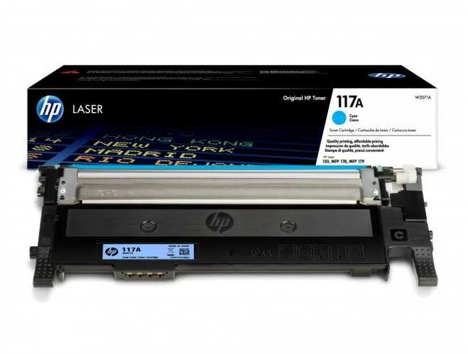Hewlett Packard (HP) HP 117A Cyan lazerinis Toneris Cartridge, 700 pages, for HP Color lazerinis 150,178,179