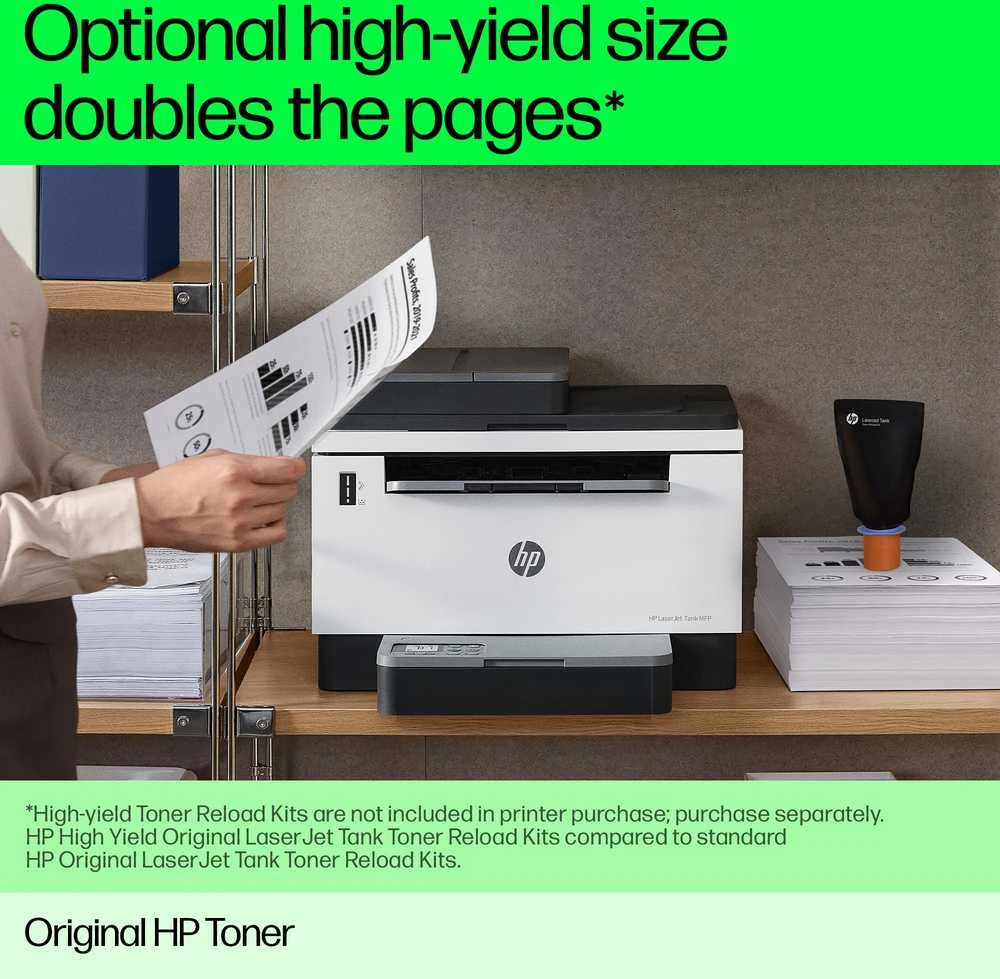Hewlett Packard (HP) HP 153A Juodas Toneris Reload Kit, 2500 pages, for HP LaserJet Tank