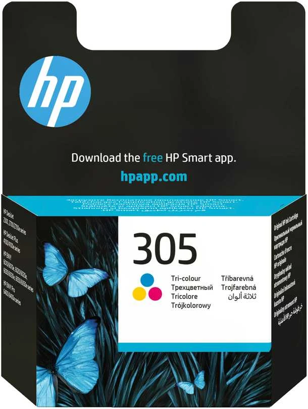 Hewlett Packard (HP) HP 305 trispalvė originali rašalo kasetė