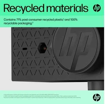 HP 625 USB FHD konferencijų verslo internetinė kamera – pakreipta, pasukama, dvigubą triukšmą mažinantis mikrofonas, HDR, suderinama su „Windows Hello“, pritvirtinama – Juodas