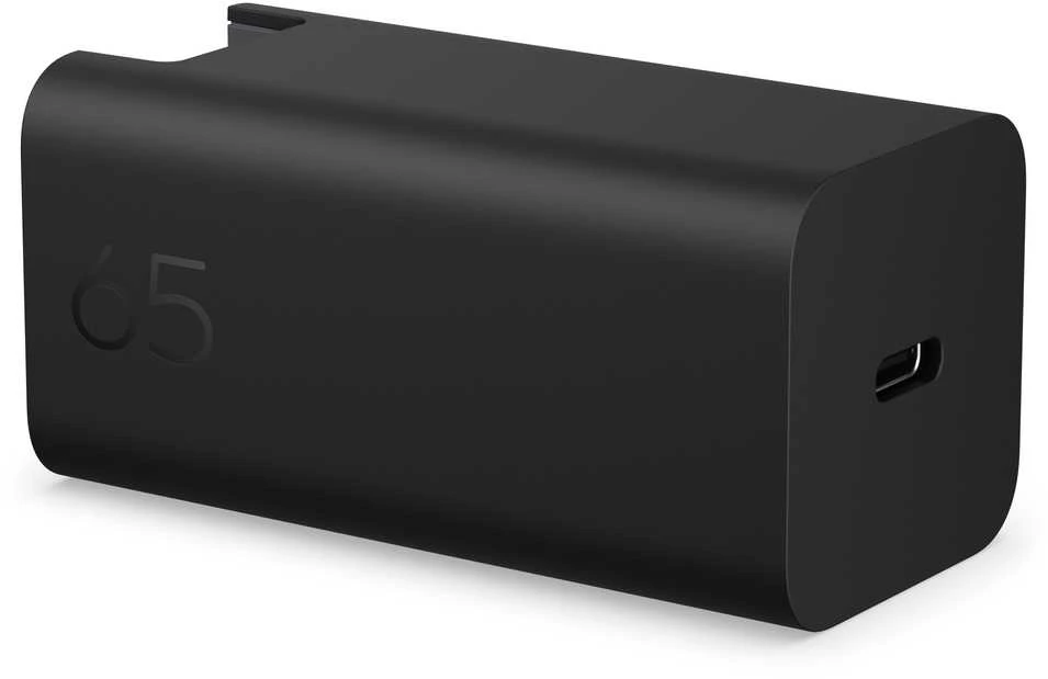 HP 65W USB-C įkroviklis su jungties išvesties vaizdu
