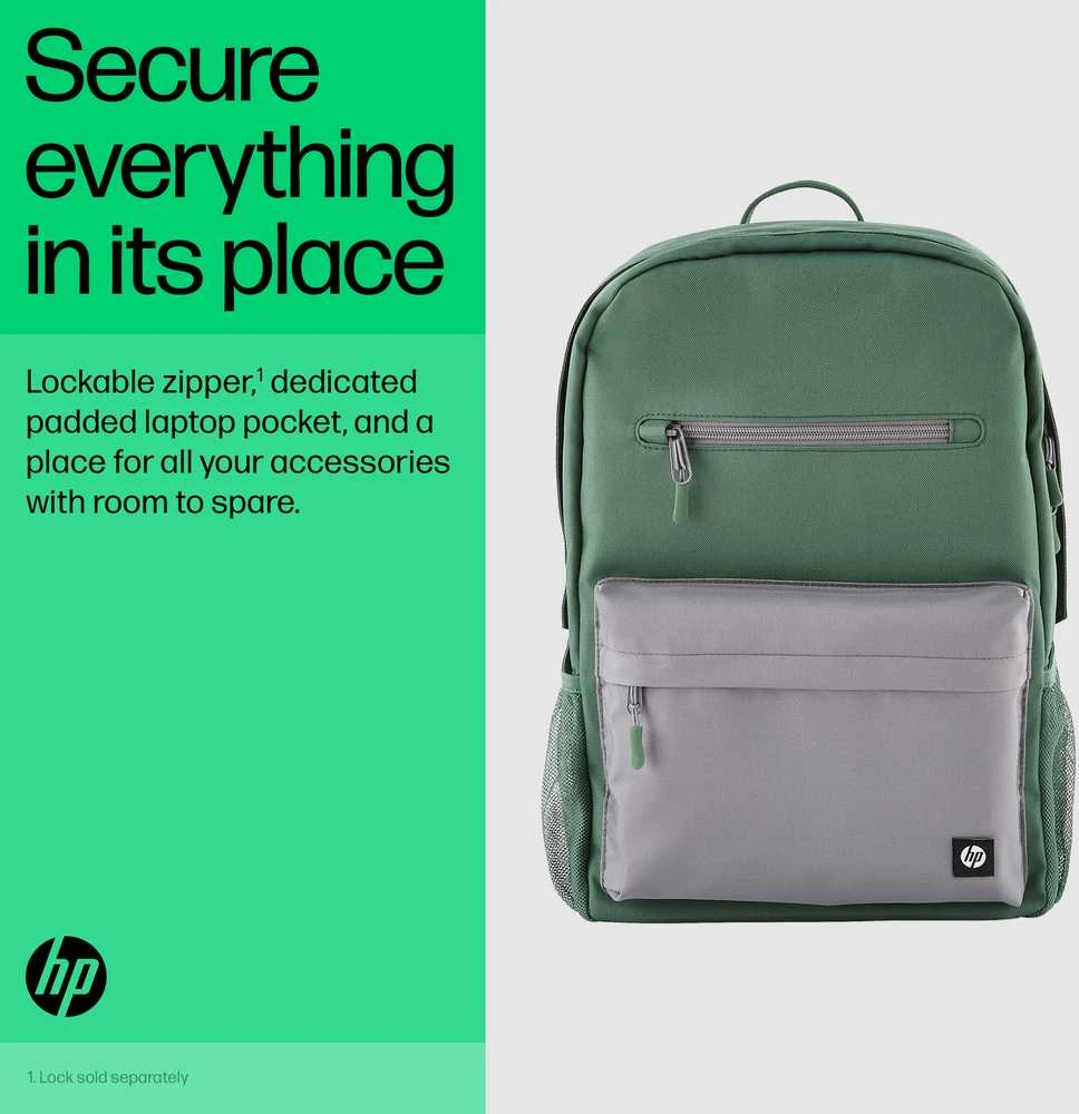 Hewlett Packard (HP) HP Campus 15.6 Backpack - 17 Liter Capacity - Lavender, Rožinė