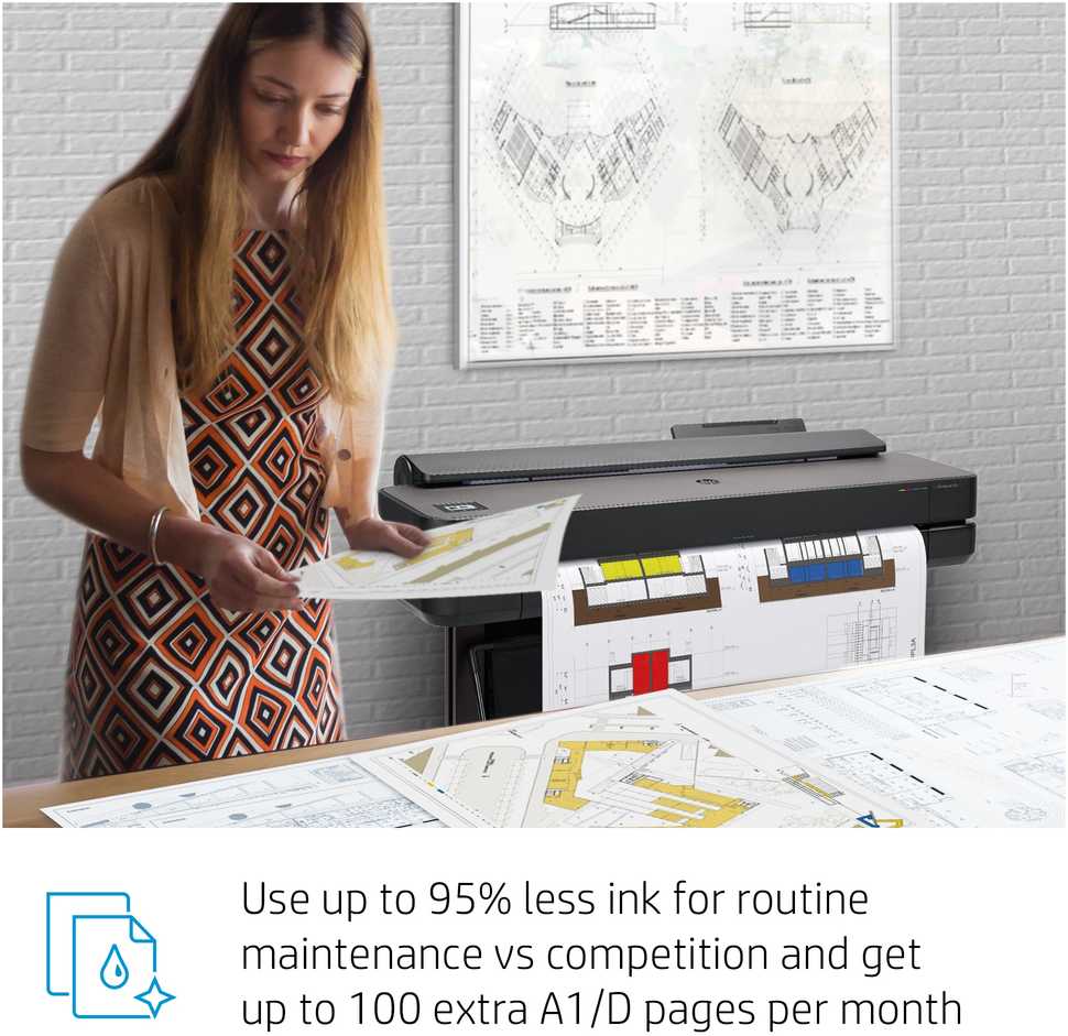 Ploter HP DesignJet T650 24-in Spausdintuvas