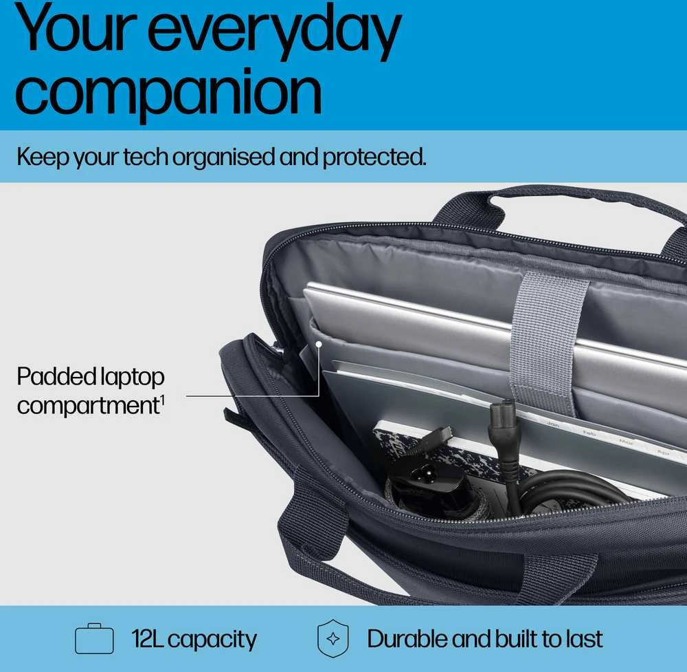 HP Everyday 16 Nešiojamas kompiuteris Briefcase/Top Load, Vanduo Resistant - Juodas