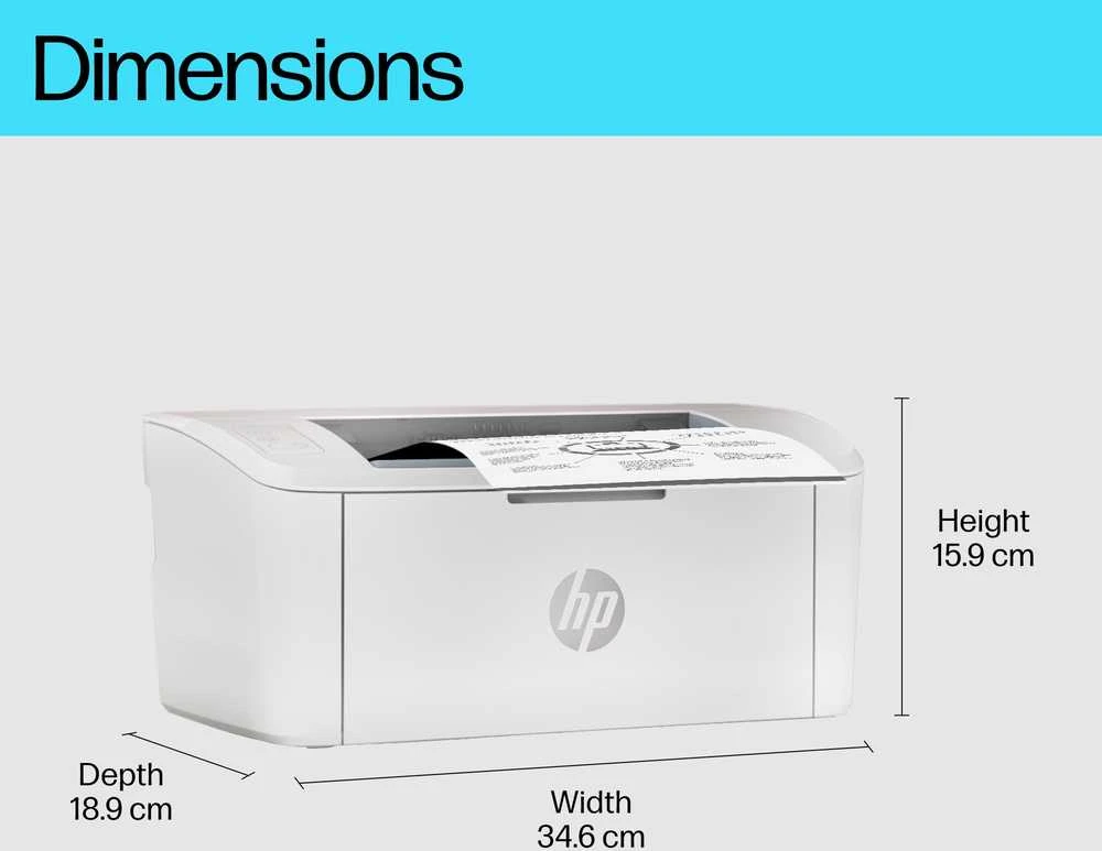 HP LaserJet Pro M110w Spausdintuvas - BOX DAMAGE - A4 Mono lazerinis, Print, WiFi, 20ppm, 100-1000 pages per month (Pažeista pakuotė)