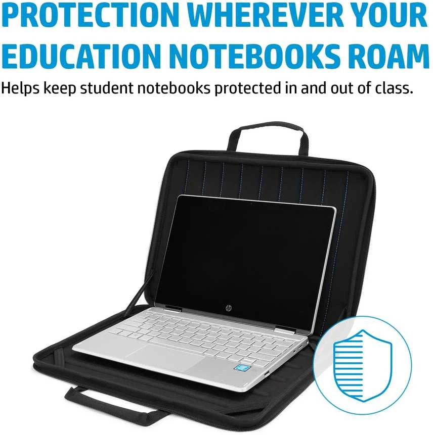 HP Mobility Rugged 11.6 visada įkraunamas, su prijungiamu nešiojamuoju kompiuteriu – juodas