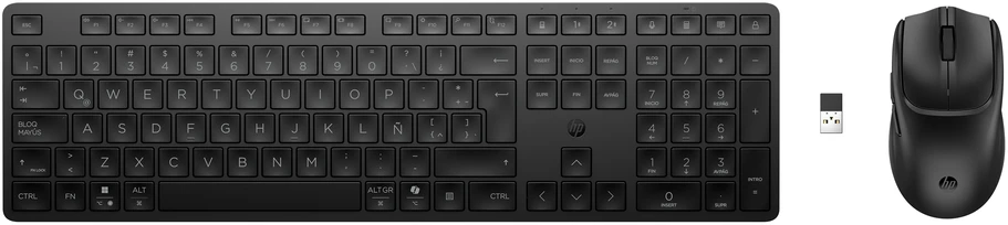 HP Multi-Device Dual-Mode Klaviatūra ir pelė Combo 495C