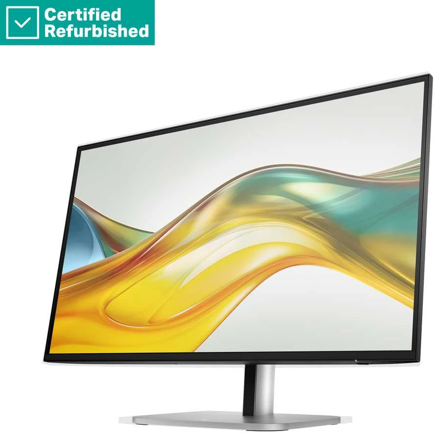 Hewlett Packard (HP) RENEW Sidabrinis HP 527pq Series 5 Pro QHD Monitorius - 27" 2560x1440 QHD 350-nit 100Hz AG, IPS, HDMI/DisplayPort, 4x USB-A, height adjustable/tilt/swivel/pivot, 1 metai (replaces E27q G5) (Atnaujinta)