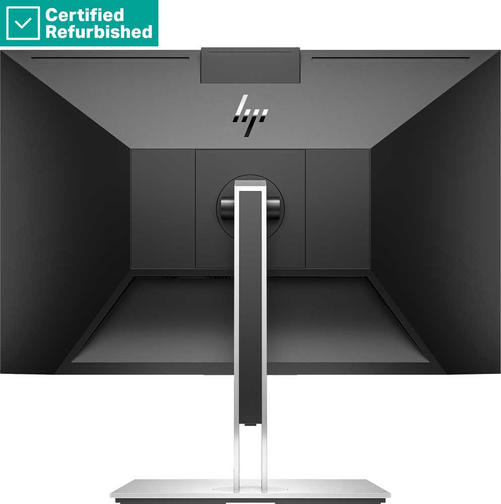 Hewlett Packard (HP) RENEW GOLD HP E27m G4 QHD Conferencing Monitorius - 27" 2560x1440 QHD 300-nit 75Hz AG, IPS, USB-C(65W)/HDMI/DP Daisy-Chain, 4x USB-A, speakers, 5MP IR cam, RJ-45 LAN, height adjustable/tilt/swivel/pivot, 1 metai (Atnaujinta)