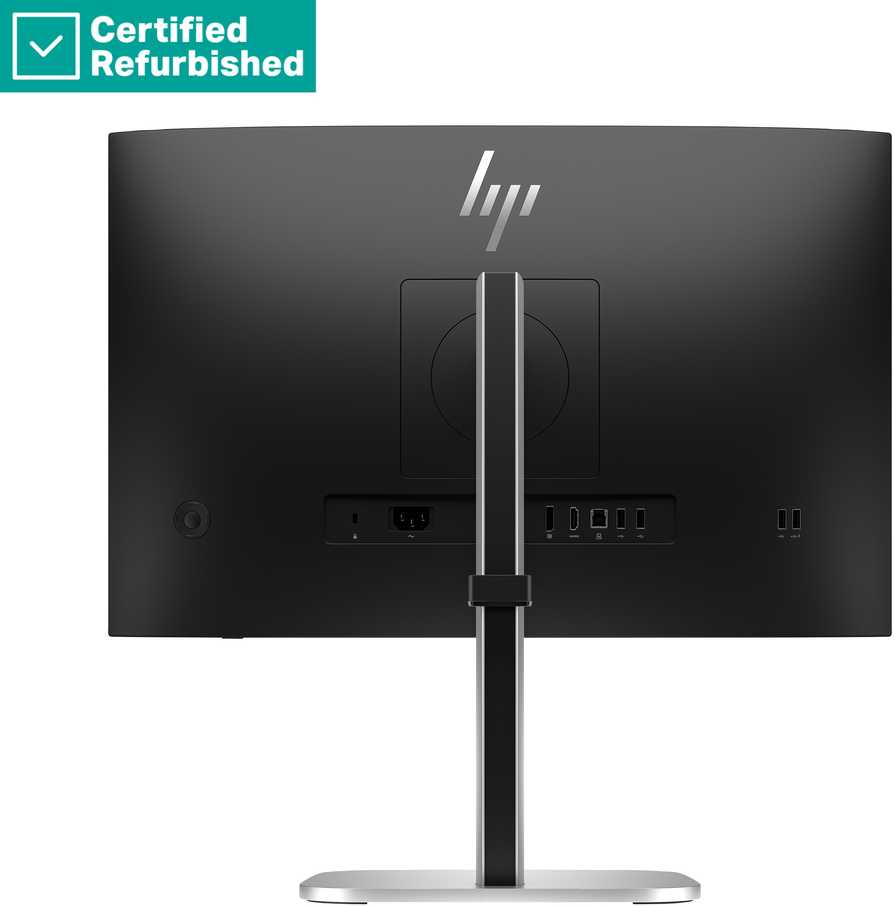 Hewlett Packard (HP) RENEW Sidabrinis HP 524pn Series 5 Pro WUXGA Monitorius - 24" 1920x1200 WUXGA 350-nit 100Hz AG, IPS, HDMI/DisplayPort, 4x USB-A, height adjustable/tilt/swivel/pivot, 1 metai (replaces E24i G4) (Atnaujinta)