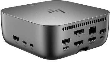 HP „Thunderbolt 4 Ultra Dock G6“ 280 W su kombinuotu kabeliu - 5x USB-A, 2x USB-C, 1x USB-C „Thunderbolt 4“, 2x DisplayPort, 1x HDMI, 1x RJ-45, „Meteor Sidabrinis“, 3 metai