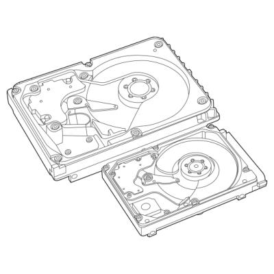 Hewlett Packard (HP) HPE 1.2TB SAS 10K SFF SC DS kietasis diskas