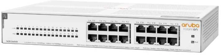 Šakotuvas Hp Enterprise Hewlett Packard (HP) HPE Aruba Instant On 1430 16G Class4 PoE 124W jungiklis