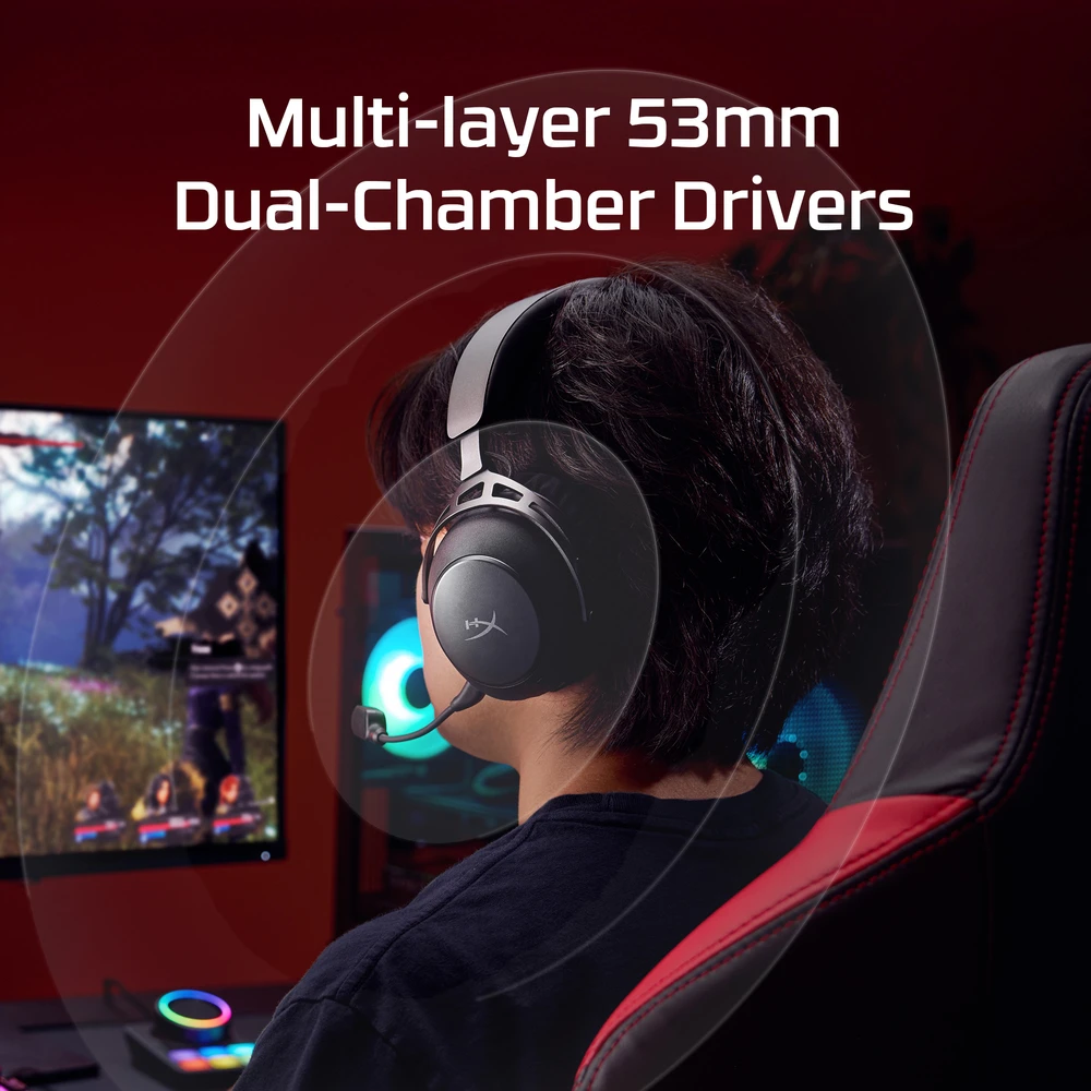 HyperX Ausinės AJ5C7AA / Cloud Alpha 2 Juodas
