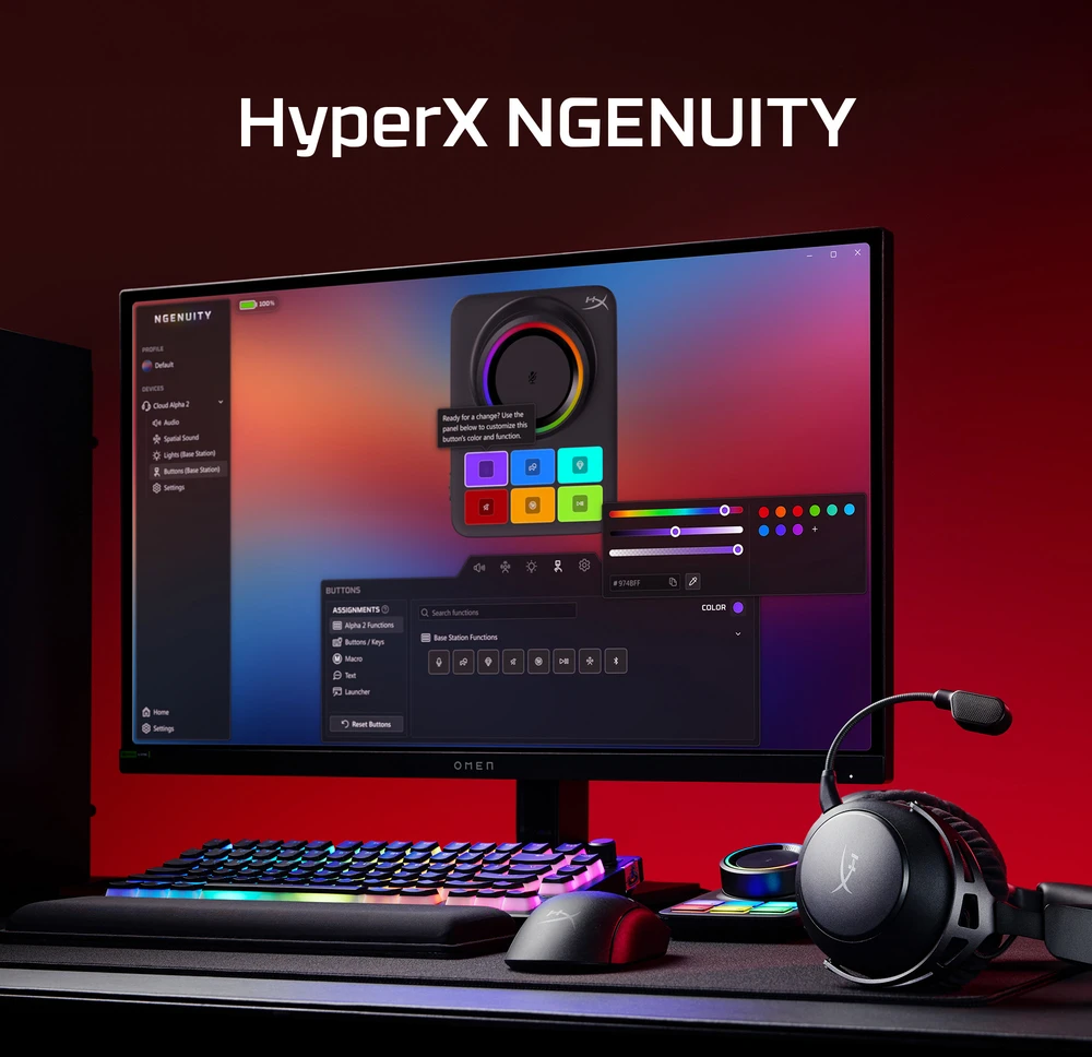 HyperX Ausinės AJ5C7AA / Cloud Alpha 2 Juodas