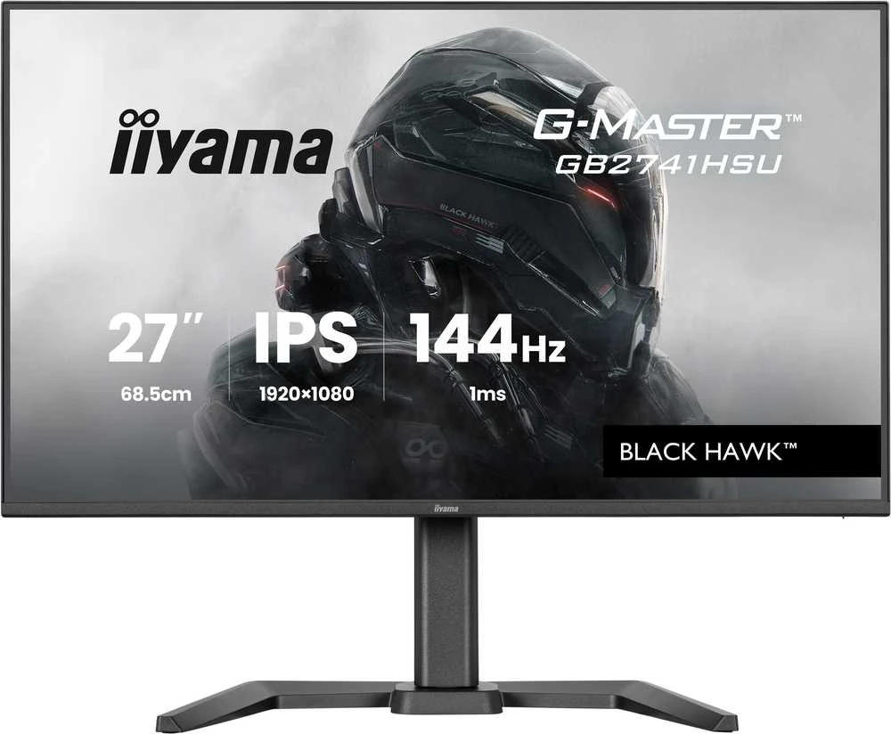 iiyama G-MASTER GB2741HSU-B1 computer monitorius 68.6 cm (27") 1920 x 1080 pikselių Full HD LED Juodas