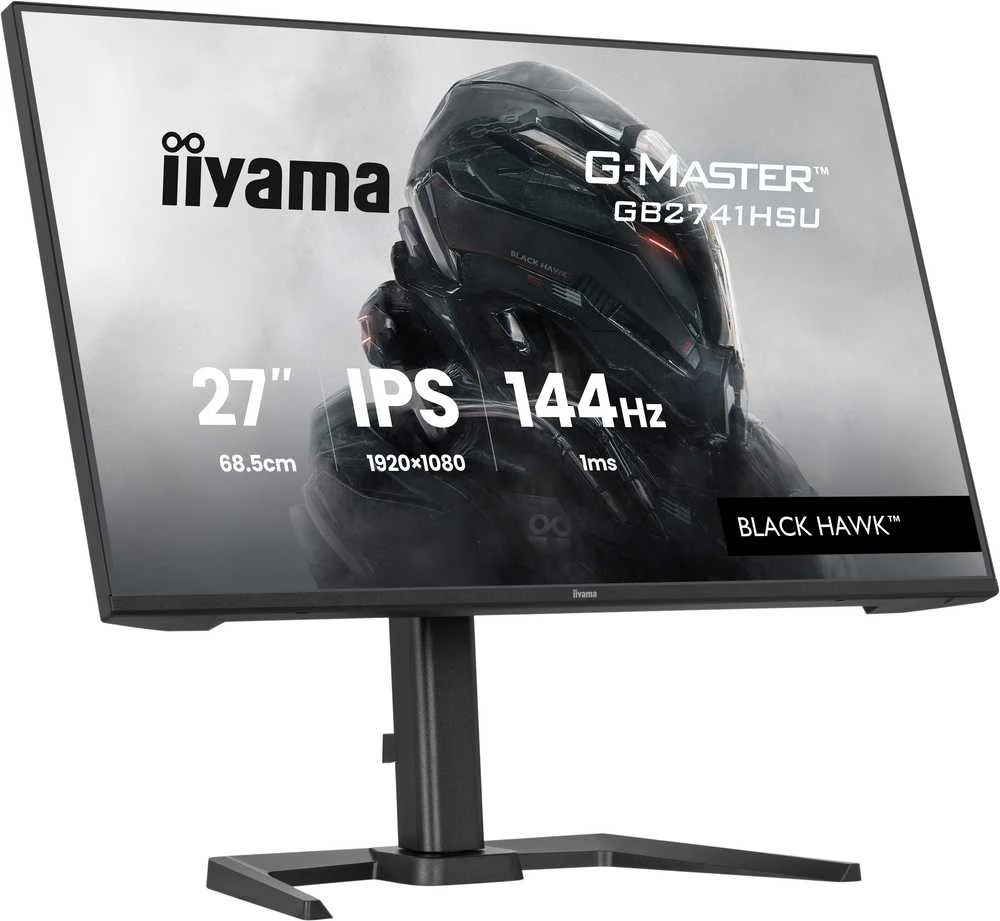 iiyama G-MASTER GB2741HSU-B1 computer monitorius 68.6 cm (27") 1920 x 1080 pikselių Full HD LED Juodas