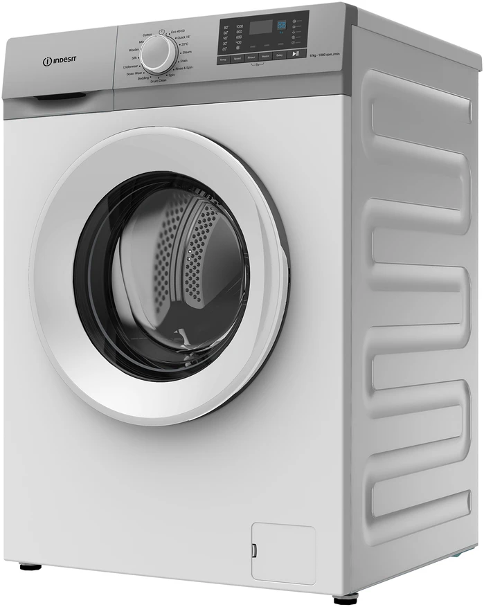 INDESIT | Skalbimo mašina | IMA630EE | Energy efficiency class D | Front loading | Skalbimo talpa 6kg | 1000 RPM | Gylis 45 cm | Plotis 60 cm | Baltas