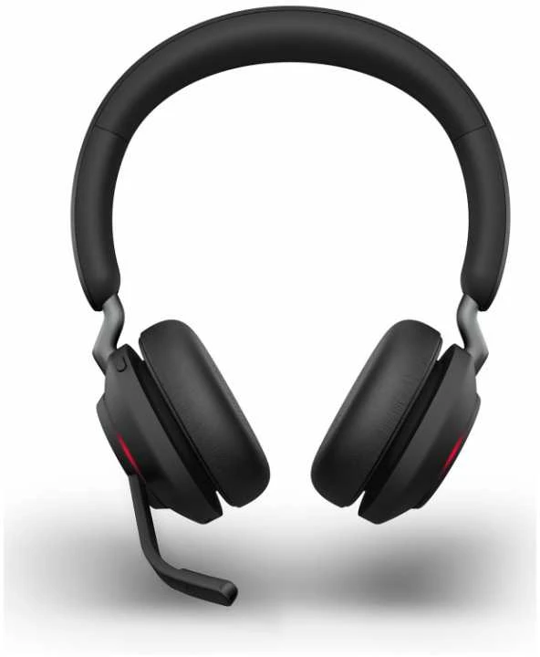 JABRA Evolve2 65 MS Stereo Ausinės on-ear Bluetooth belaidės USB-C noise isolating juodas Certified skirta Microsoft Teams