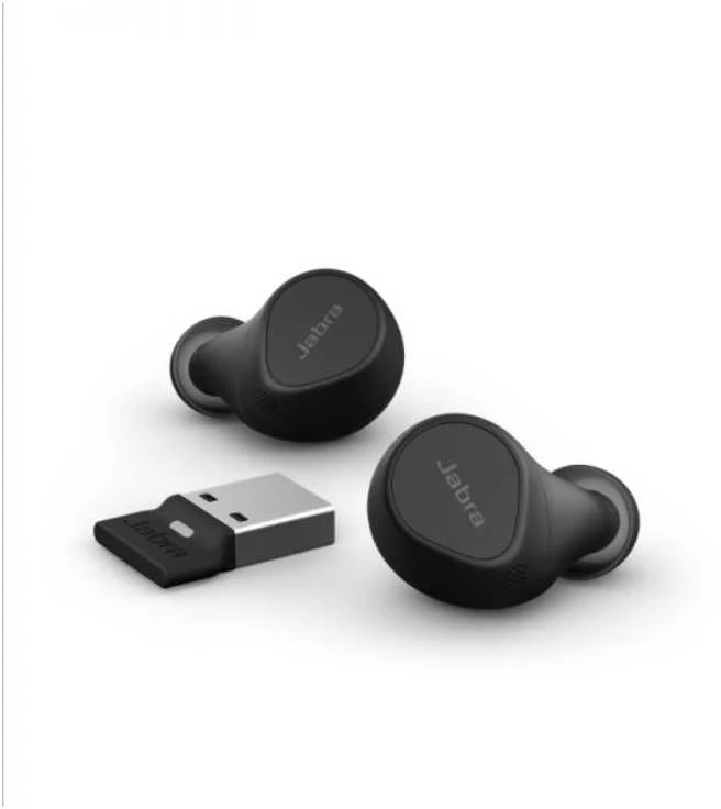 Jabra Evolve2 Buds į ausis įkišamos ausinės juodas (20797-999-989)