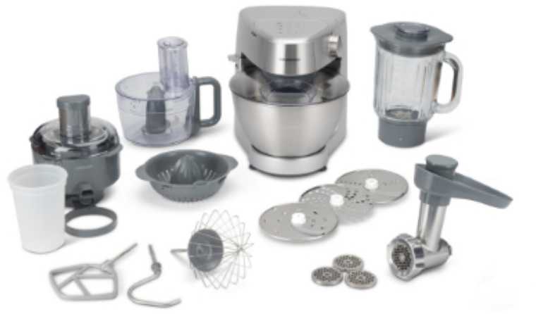 KENWOOD virtuvinis kombainas KHC29A.R0SI, 1000W