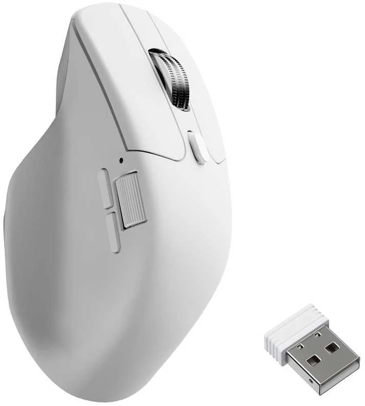 Keychron M6 Wireless (1000Hz) Baltas Belaidė Pelė baltos spalvos