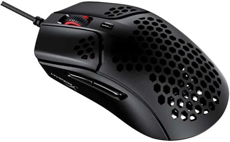 Žaidimų pelė HyperX Pulsefire Haste, Juoda/Raudona
